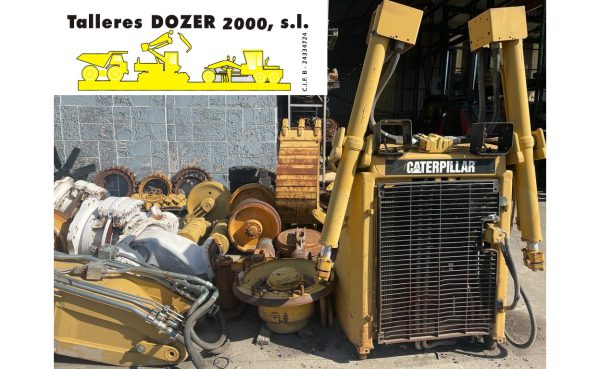 RUEDAS GUIAS, RUEDAS CABILLAS, MUELLES, TENSORES, RODILLOS, FRENTE BULLDOZER CAT